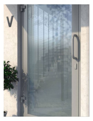 Λαβή εξώπορτας αλουμινίου ίσια 