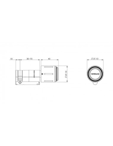 Έξυπνη κλειδαριά κύλινδρος C761