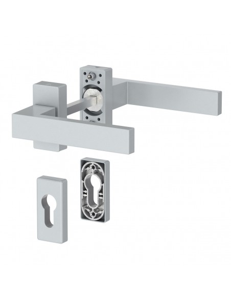 Πόμολο-λαβή DALLAS ζεύγος RAL 7016 