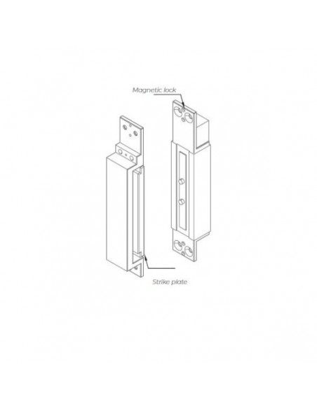 Ηλεκτρομαγνήτης για περιστρεφόμενες πόρτες M2500X SERIES