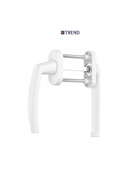 Πόμολο (γρυλόχειρο) αλουμινίου διπλό Trend  Πόμολο (γρυλόχειρο) αλουμινίου διπλό Trend