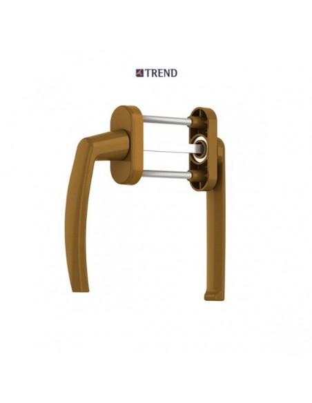 Πόμολο (γρυλόχειρο) αλουμινίου διπλό Trend  Πόμολο (γρυλόχειρο) αλουμινίου διπλό Trend