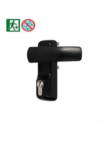 Χερούλι για μηχανισμό μπάρας πανικού-έξοδου κινδύνου  ISEO IDEA Base