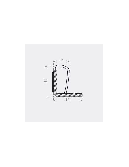 Αεροστόπ για πόρτες μεταλλικές/ξύλου/PVC Αεροστόπ για πόρτες μεταλλικές/ξύλου/PVC
