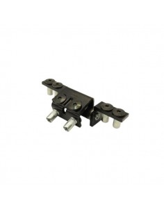 Recessed concealed hinge for metal door