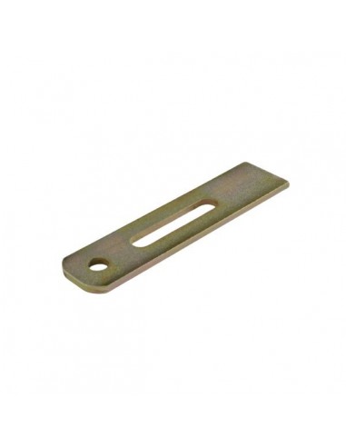 Plate for plastic guides