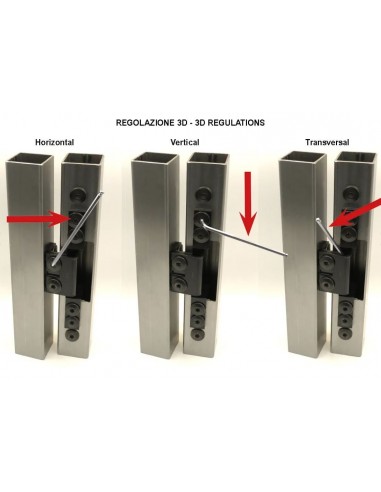 Χωνευτός μεντεσές σιδήρου