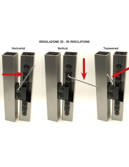 Χωνευτός μεντεσές σιδήρου