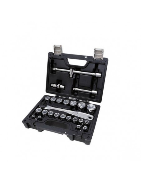 Συλλογή με 20 καρυδάκια και 5 βοηθητικά εξαρτήματα, σε πλαστική κασετίνα