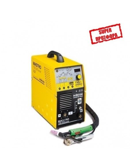 DECA - MASTROTIG 216 AC/DC INVERTER για Ηλετρόδια TIG DC ή TIG AC/DC DECA - MASTROTIG 216 AC/DC INVERTER για Ηλετρόδια TIG DC ή TIG AC/DC
