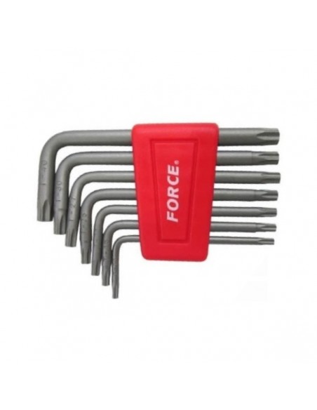 ALLEN TORX ΜΕ ΤΡΥΠΑ SET FORCE 7 ΤΕΜ