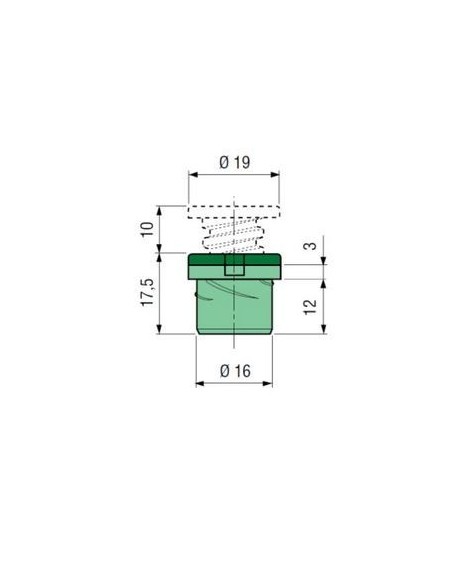 Αποστάτης - ρεγουλατόρος για τη στερέωση κουφωμάτων Αποστάτης - ρεγουλατόρος για τη στερέωση κουφωμάτων