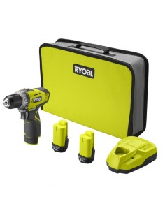 RYOBI Cordless Drill Driver with 2 Lithium Batteries