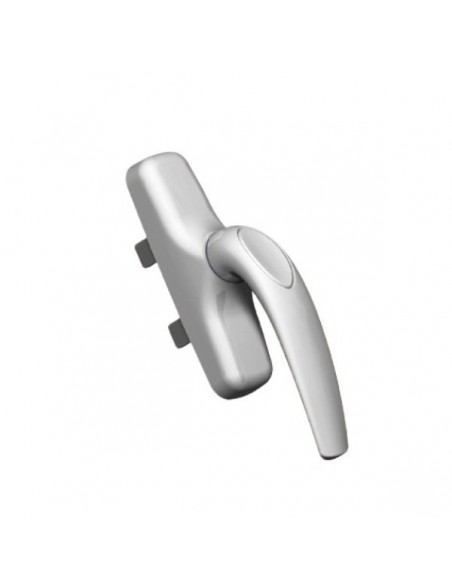 Aluminium pivoting handle for inward opening windows