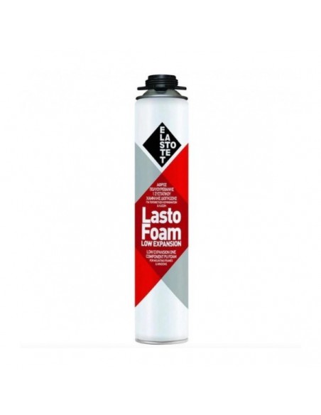 Αφρός πολυουρεθάνης πιστολιού χαμηλής διόγκωσης ELASTOTET LASTOFOAM LOW EXPANSION Αφρός πολυουρεθάνης πιστολιού χαμηλής διόγκωσης ELASTOTET LASTOFOAM LOW EXPANSION