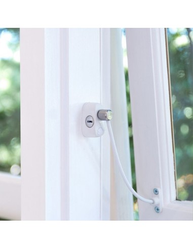 Ασφάλεια με κλειδί και περιοριστής για συρόμενα ή ανοιγόμενα παράθυρα