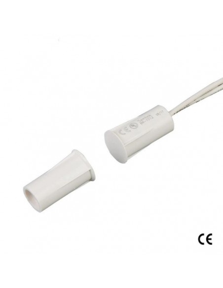 Χωνευτή κρυφή μαγνητική επαφή με πλαστικό Χωνευτή κρυφή μαγνητική επαφή με πλαστικό