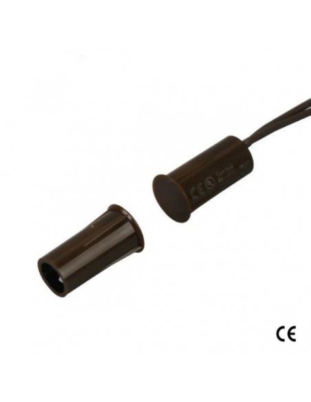 Χωνευτή κρυφή μαγνητική επαφή με πλαστικό Χωνευτή κρυφή μαγνητική επαφή με πλαστικό