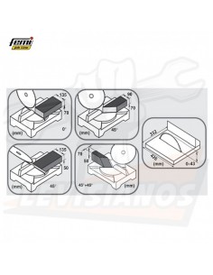 Φαλτσοπρίονο ξύλου-αλουμινίου Femi TR235 2