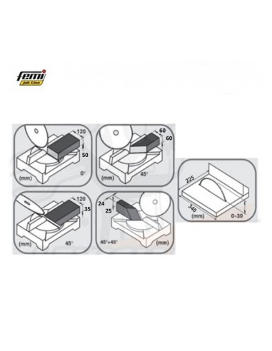 Φαλτσοπρίονο ξύλου-αλουμινίου Femi TR076