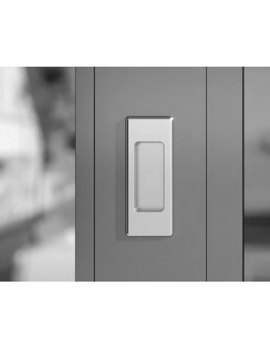 Χούφτα αλουμινίου για συρόμενη πόρτα