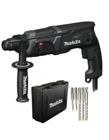 Περιστροφικό Πιστολέτο 780W 2.7J 24mm Makita SDS-PLUS & Extra Σετ Τρυπάνια HR2470BX40