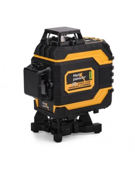 Αλφάδι Laser Powerlevel 4D 16 γραμμών πράσινο Helix Power