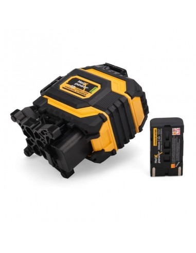 Αλφάδι Laser Powerlevel 4D 16 γραμμών πράσινο Helix Power