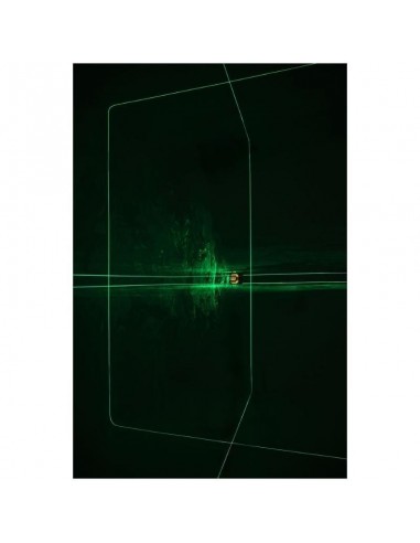 Αλφάδι Laser Powerlevel 4D 16 γραμμών πράσινο Helix Power