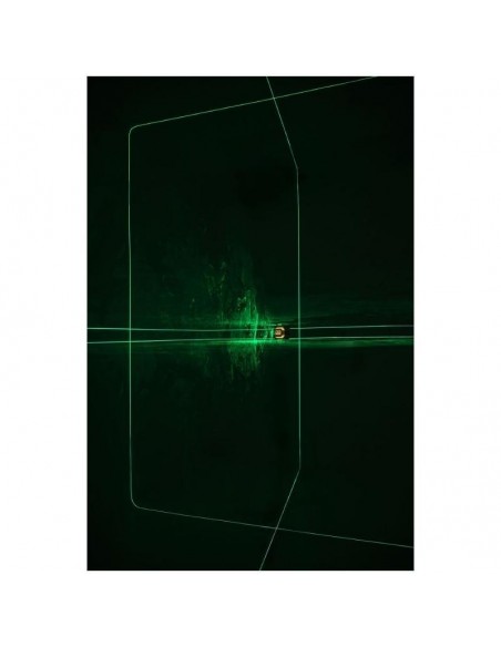 Αλφάδι Laser Powerlevel 4D 16 γραμμών πράσινο Helix Power