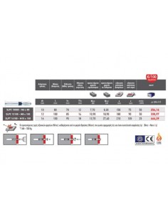Μεταλλικά βύσματα για υψηλά φορτία SL-PT  2