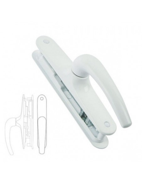 Σπανιολέτα συρόμενου αλουμινίου 180 μοιρών PL 020 Σπανιολέτα συρόμενου αλουμινίου 180 μοιρών PL 020