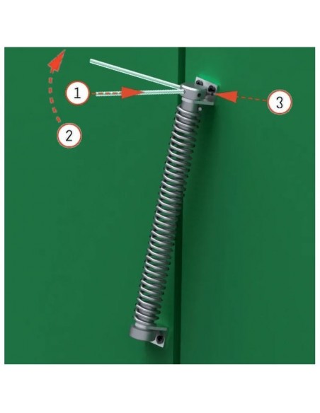 Ελατήριο επαναφοράς κλεισίματος πόρτας Ελατήριο επαναφοράς κλεισίματος πόρτας