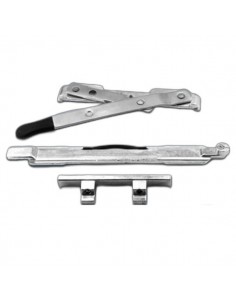 Μηχανικός σύρτης INOX SYR5 Βαρέως Τύπου με Έκκεντρο Κλείδωμα