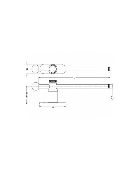 Πίρος ασφαλείας για μονόφυλλα συρόμενα CLEVERLOK