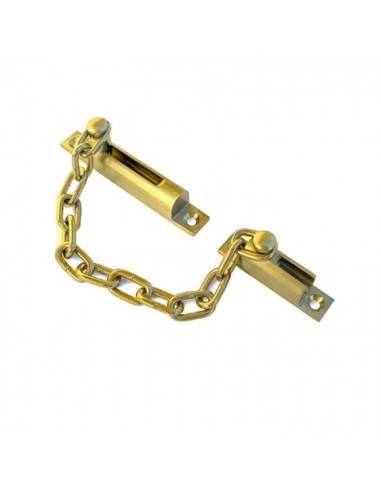 Αλυσίδα ασφαλείας πομπε ορειχάλκινη 