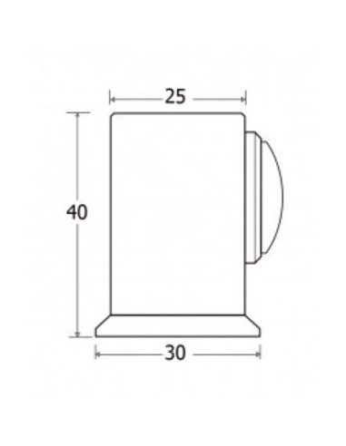 Στοπ Πόρτας Τετράγωνο με Λάστιχο