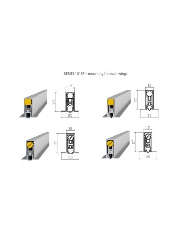 Αυτόματο αεροστόπ πόρτας θωρακισμένης-ξύλου-αλουμινίου και μεταλλικής
