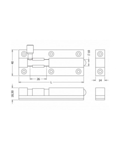 Σύρτης μεσαίου τύπου ορειχάλκινος