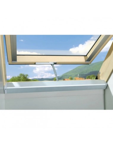 Παράθυρο στέγης - ταράτσας - οροφής περιστρεφόμενο με ηλεκτρικό μηχανισμό