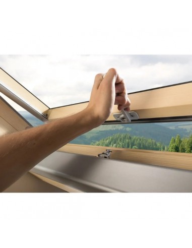 Παράθυρο στέγης - ταράτσας - οροφής περιστρεφόμενο με ηλεκτρικό μηχανισμό
