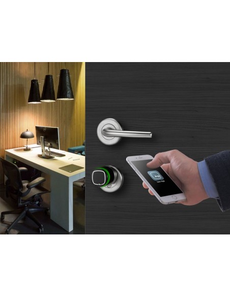 Ηλεκτρονικός κύλινδρος (Αφαλός) ISEO Libra - RFID για θωρακισμένη πόρτα