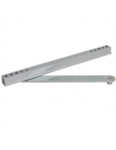 Opening limiter for casement window with perimeter mechanism