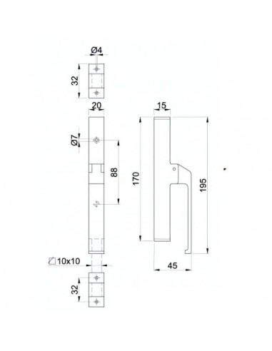 Γρύλος ενισχυμένος για μεταλλικές κατασκευες