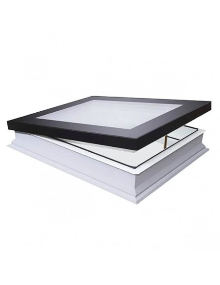 Roof window with electric opening mechanism DEF