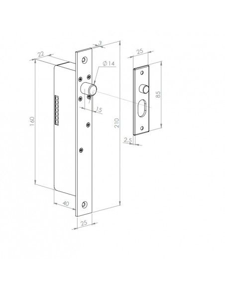 Χωνευτός ηλεκτροπύρος σε μικρές διαστάσεις Χωνευτός ηλεκτροπύρος σε μικρές διαστάσεις