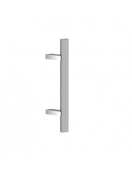 Aνοξείδωτη λαβή εξώπορτας τετράγωνη (25x25)