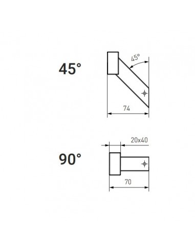 Λαβή αλουμινίου εξώπορτας