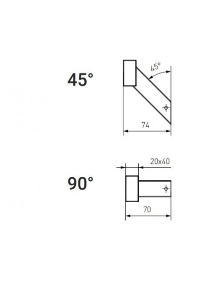 Λαβή αλουμινίου εξώπορτας