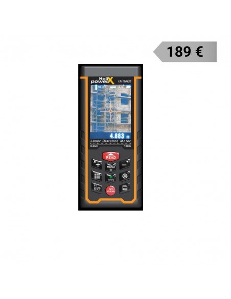 Μέτρο Αποστασιόμετρο Laser με κάμερα 120m
